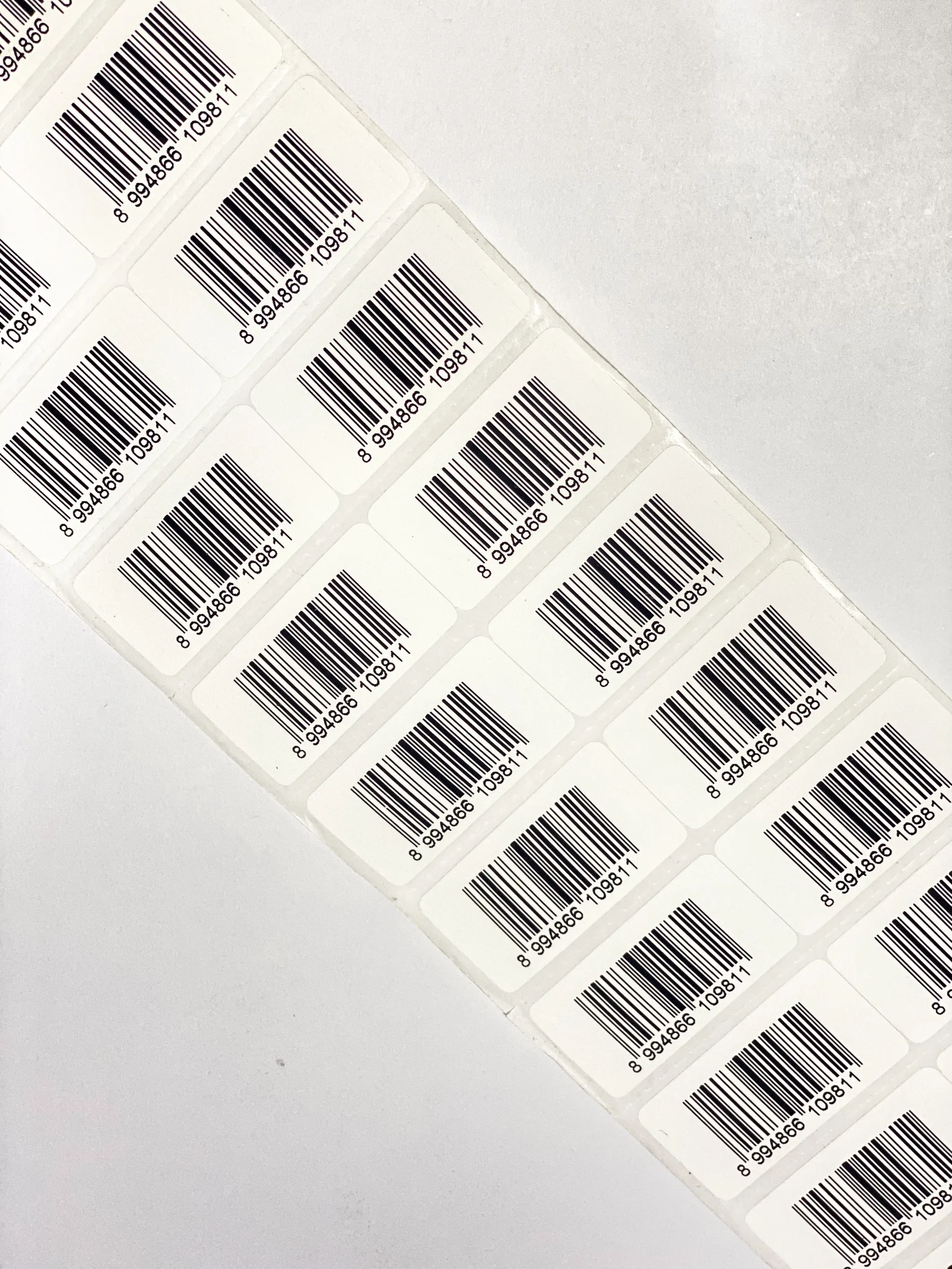 Label printing background